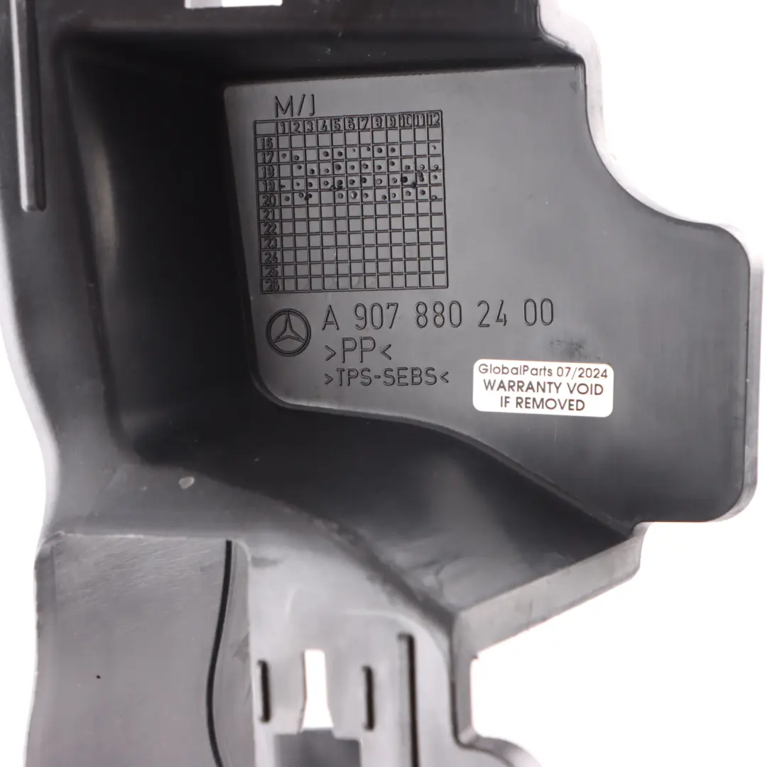 W907 Bracket Console Cover Support Mount Left N/S to Mercedes Sprinter with Part number A9078802400 Mercedes Sprinter W907 Bracket Console Cover Support Mount Left N/S - SKU A9078802400 - Part number A9078802400