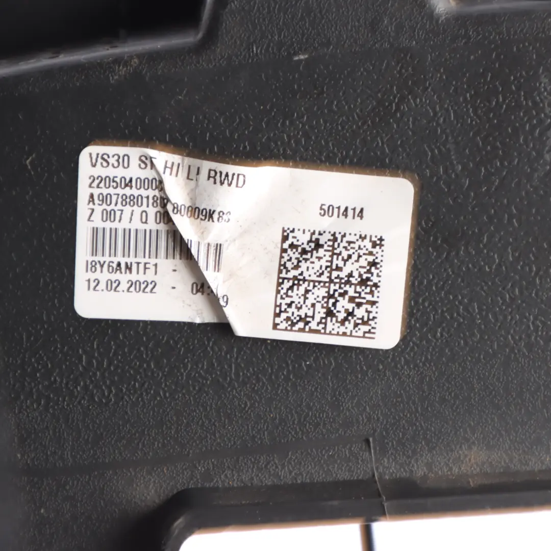 Mercedes Sprinter W907 Rear Bumper Left N/S Corner End Trim Cover - SKU A9078854400 - Part number A9078854400