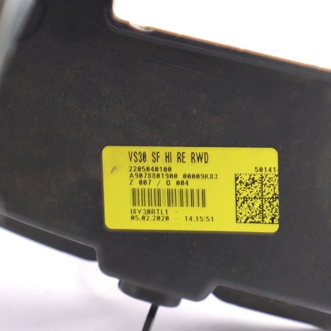 W907 Rear Bumper Right O/S Corner End Trim Cover to Mercedes Sprinter with Part number A9078854500 Mercedes Sprinter W907 Rear Bumper Right O/S Corner End Trim Cover - SKU A9078854500 - Part number A9078854500