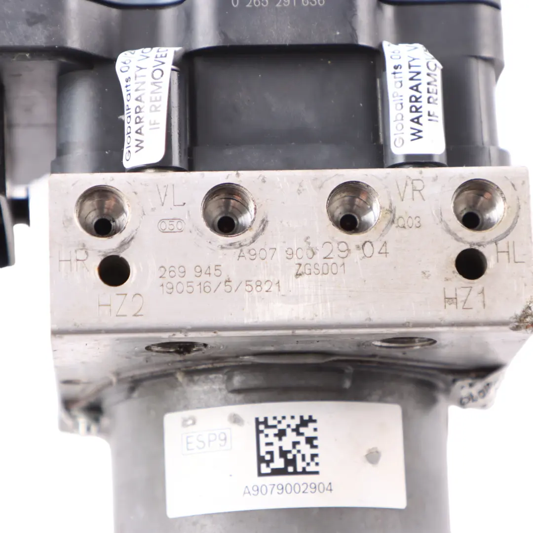 W907 ABS Pumpe Stabilitäts Hydraulikeinheit für Mercedes mit Teilenummer A9079002904 Mercedes W907 ABS Pumpe Stabilitäts Hydraulikeinheit - SKU A9079002904 - Teilenummer A9079002904