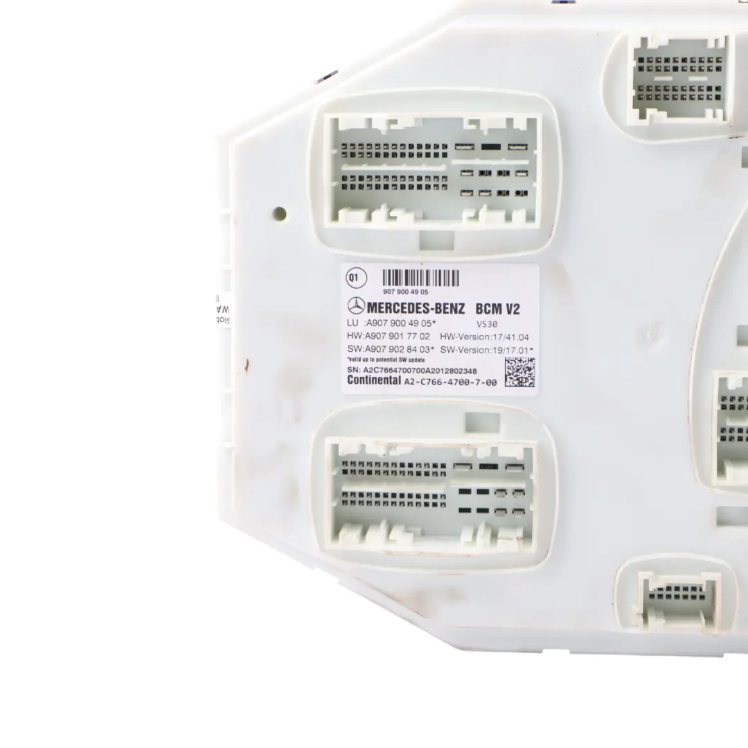 W907 Body Control Module Unit to Mercedes with Part number A9079004905 Mercedes W907 Body Control Module Unit - SKU A9079004905 - Part number A9079004905