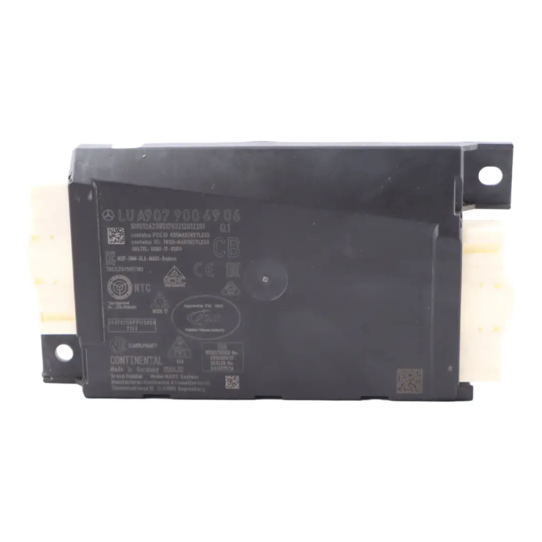 W907 W910 accensione blocco unità controllo modulo ECU per Mercedes con numero di parte A9079006906 Mercedes W907 W910 accensione blocco unità controllo modulo ECU - SKU A9079006906 - Numero di parte A9079006906