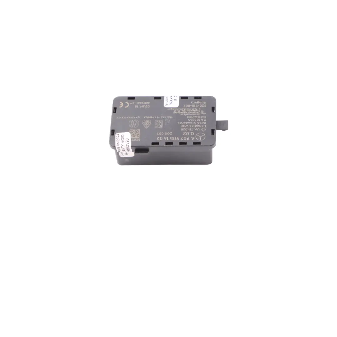 W907 Antenne Antennenverstärker Steuergerät Modul für Mercedes mit Teilenummer A9079051602 Mercedes W907 Antenne Antennenverstärker Steuergerät Modul - SKU A9079051602 - Teilenummer A9079051602