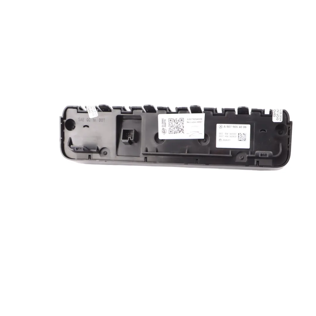 Mercedes W907 Heater Climate Control Unit Panel - SKU A9079054006 - Part number A9079054006