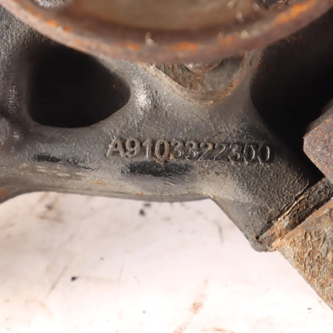 Hub Flange Steering Knuckle Right O/S to Mercedes W910 Wheel with Part number A9103322300 Mercedes W910 Wheel Hub Flange Steering Knuckle Right O/S - SKU A9103322300 - Part number A9103322300