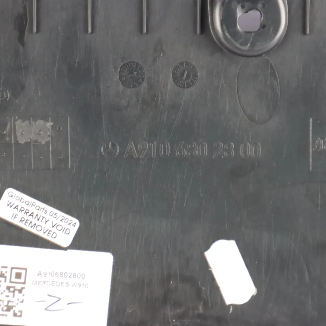 Storage Tray Mercedes W907 W910 Dashboard Storage Pocket Tray Black to with Part number A9106802800 Storage Tray Mercedes W907 W910 Dashboard Storage Pocket Tray Black - SKU A9106802800 - Part number A9106802800
