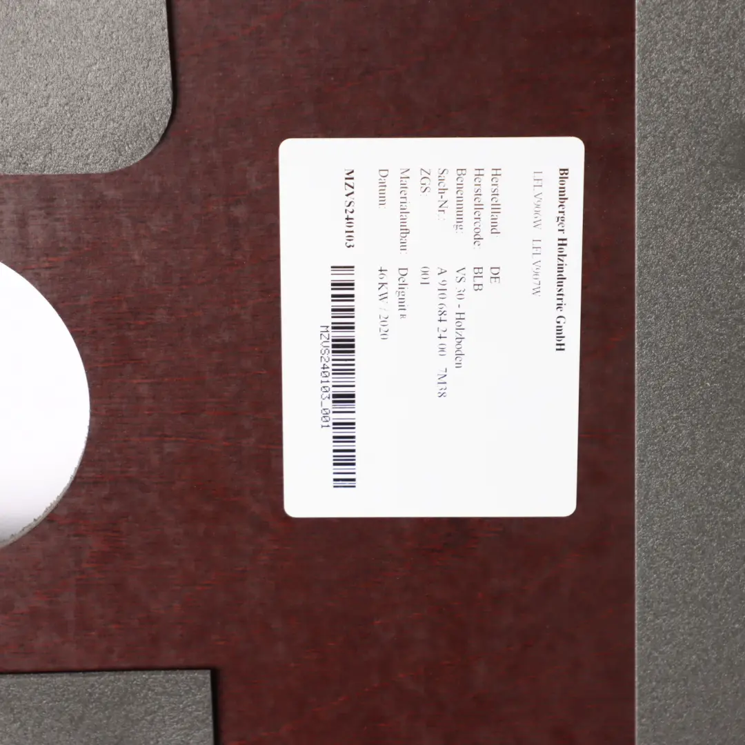  Trunk Floor Mercedes Sprinter W907 W910 Boot Loading Floor Luggage Compartment - SKU A9106842400 - Part number A9106842400