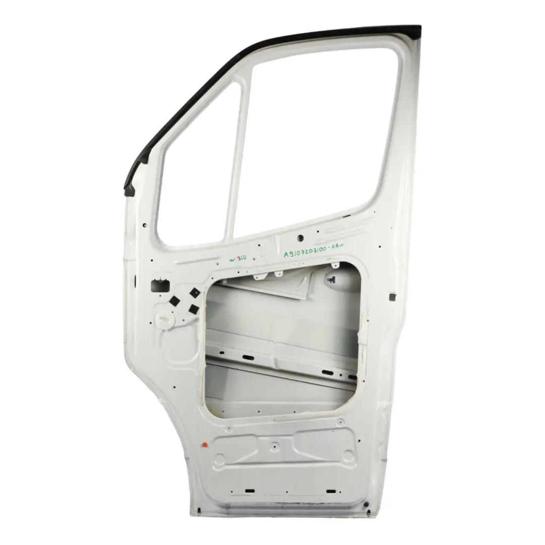 Mercedes Sprinter W907 W910 Door Front Right O/S Door Shell Arctic White - 9147 - SKU A9107203100-ARW - Part number A9107203100