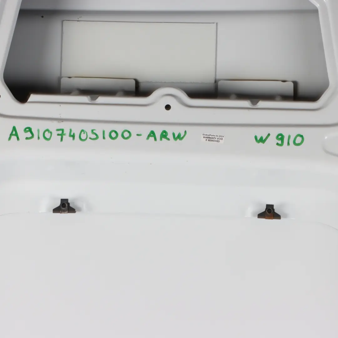 Door Rear Left N/S Boot Tailgate Door Door Arctic White - 9147 to Mercedes W910 with Part number A9107407700 Mercedes W910 Door Rear Left N/S Boot Tailgate Door Door Arctic White - 9147 - SKU A9107407700-ARW - Part number A9107407700