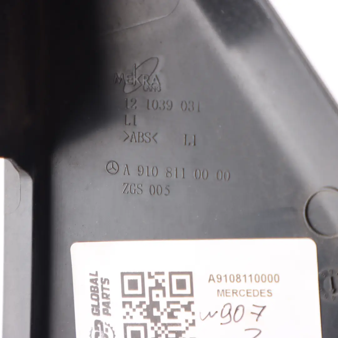 Mercedes Sprinter W907 W910 Specchio anteriore sinistro Triangolo copertura - SKU A9108110000 - Numero di parte A9108110000