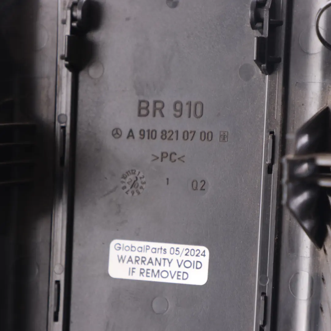 W907 W910 Windshield Rain Light Sensor Cover Trim Housing to Mercedes with Part number A9108210700 Mercedes W907 W910 Windshield Rain Light Sensor Cover Trim Housing - SKU A9108210700 - Part number A9108210700