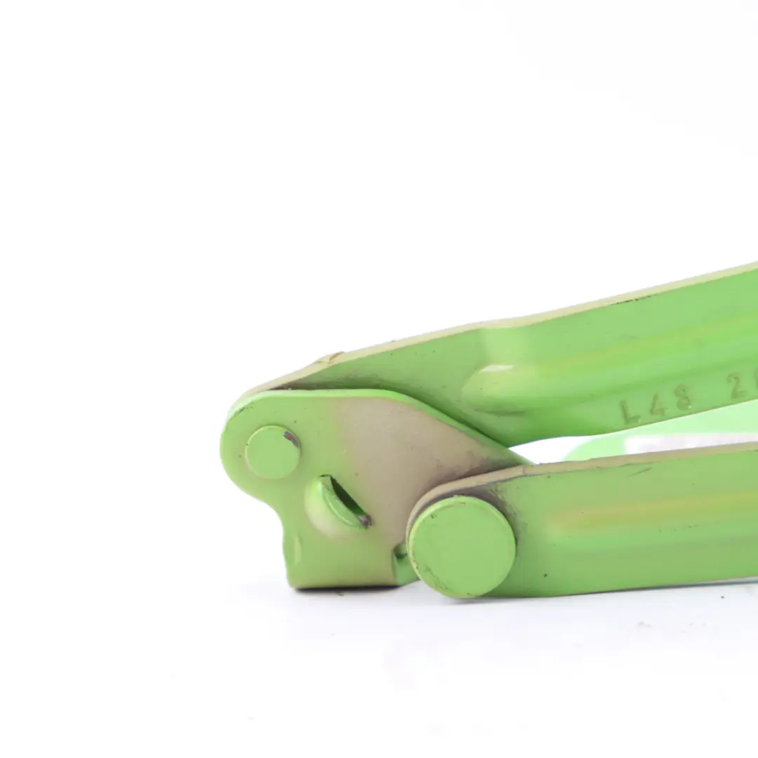 W907 W910 Hood Bonnet Hinge Front Left N/S Leaf Green Light - 6339 to Mercedes with Part number A9108803000 Mercedes W907 W910 Hood Bonnet Hinge Front Left N/S Leaf Green Light - 6339 - SKU A9108803000-LGR - Part number A9108803000