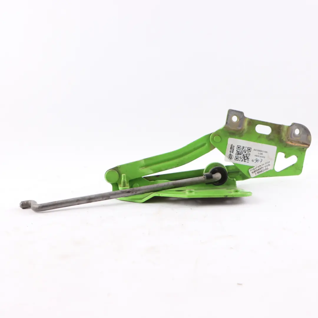 Mercedes W907 W910 Motorhaube Scharnier Vorne Rechts Leaf Green - 6339 - SKU A9108803100-LGR - Teilenummer A9108803100