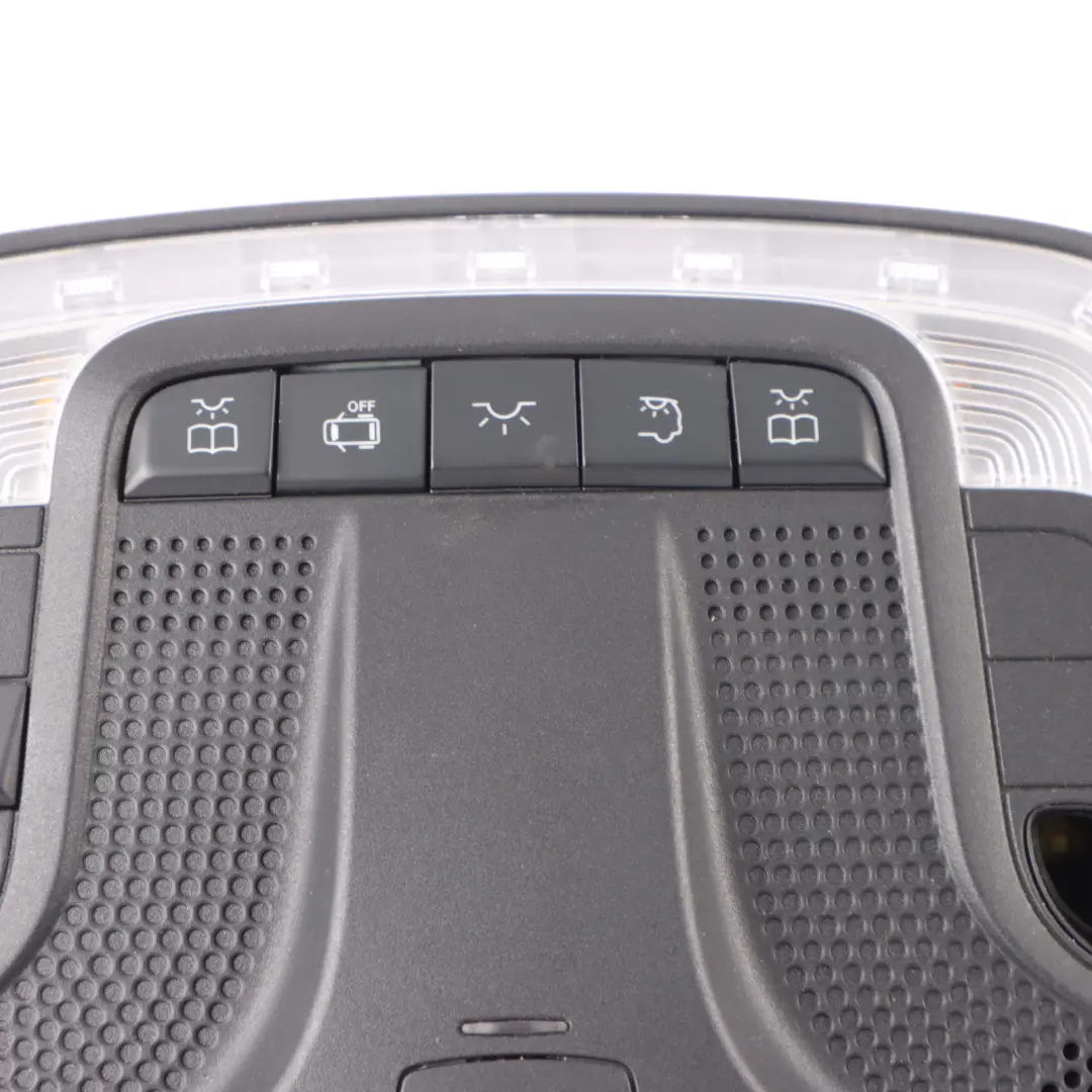 Mercedes W906 Tetto Luce Interno Interruttore Lampada Anteriore Nero - SKU A9109007400 - Numero di parte A9109007400