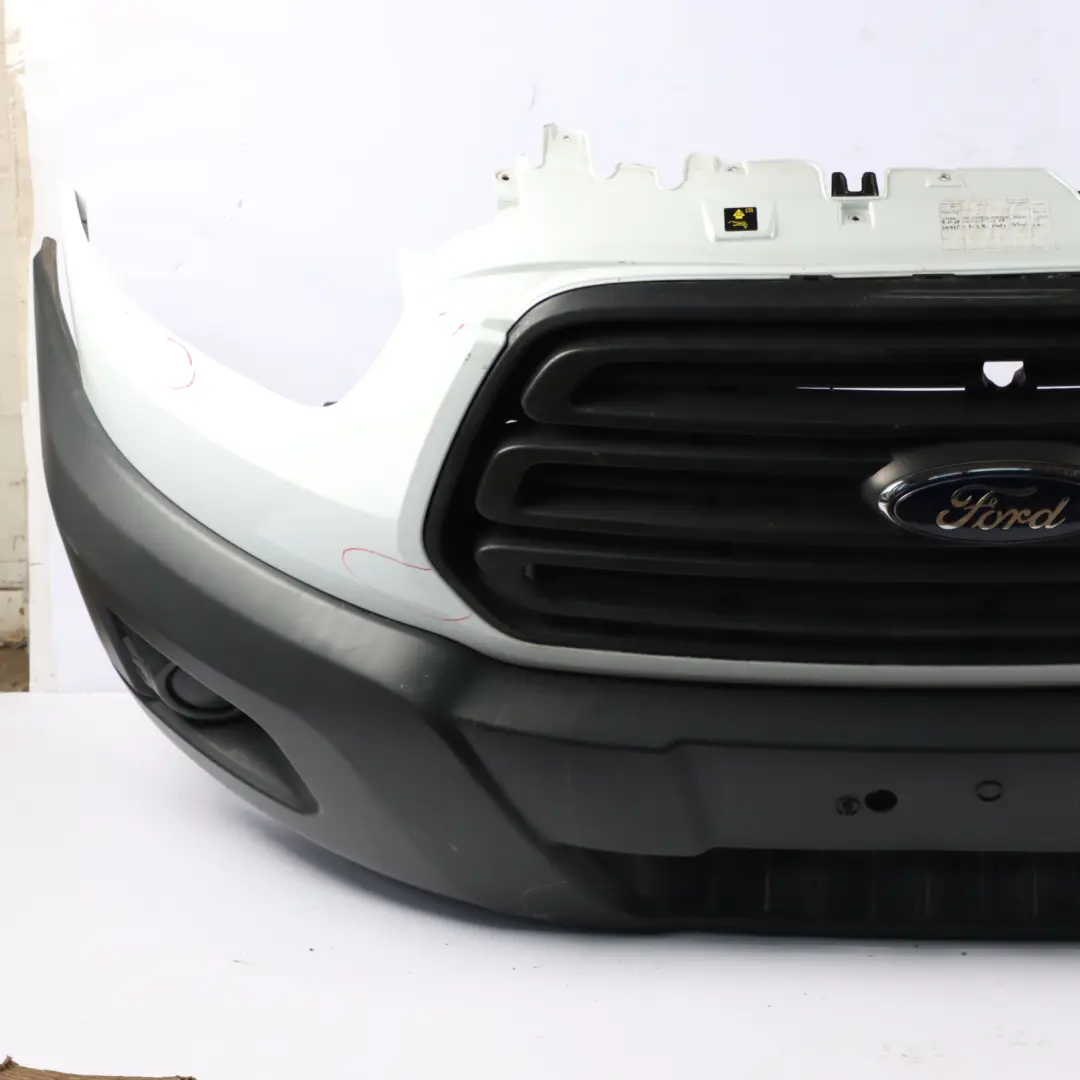 Front Bumper Trim Panel Cover Frozen White - Z2 to Ford Transit Custom with Part number BK2116C618AC-FW1 Ford Transit Custom Front Bumper Trim Panel Cover Frozen White - Z2 - SKU BK2116C618AC-FW1 - Part number BK2116C618AC-FW1