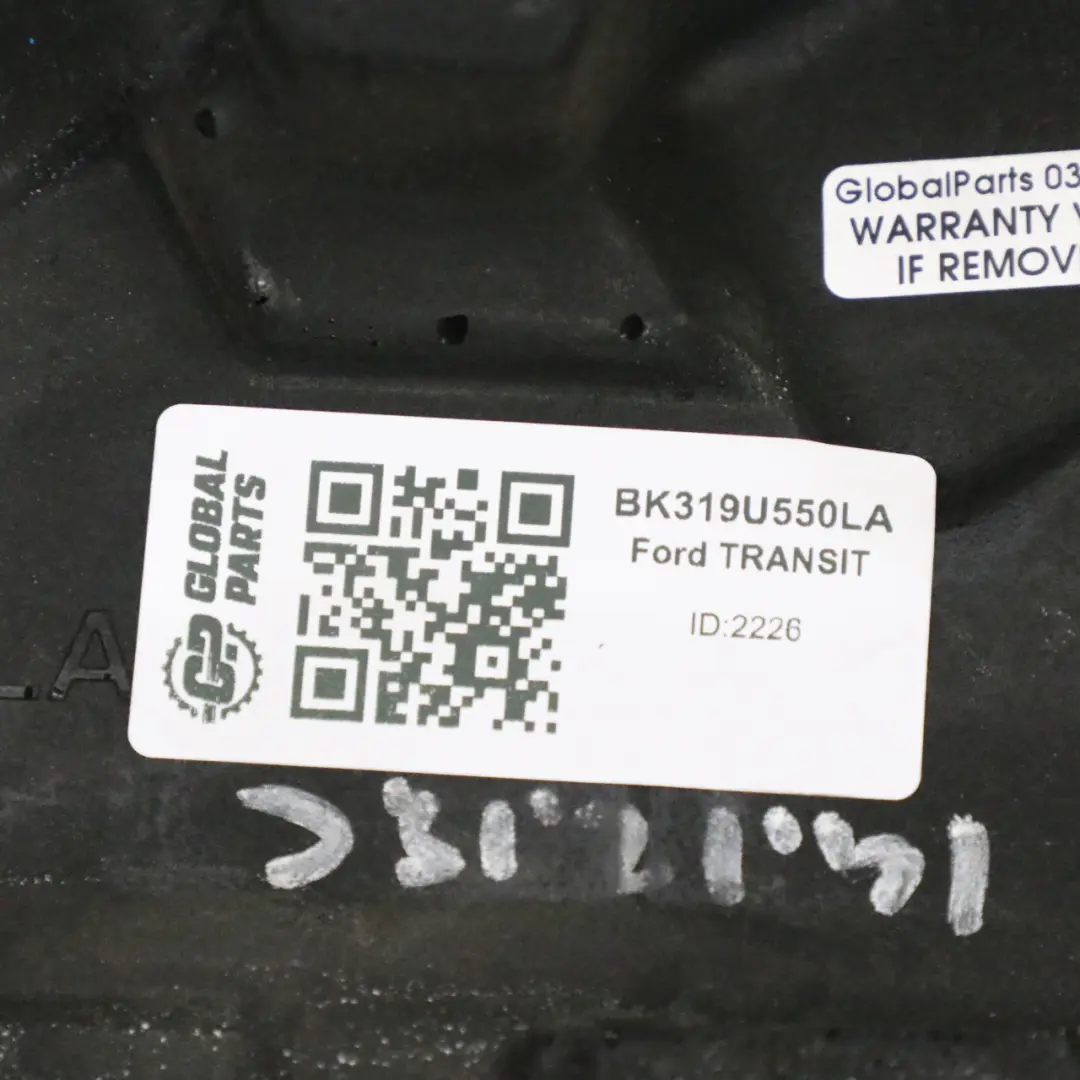 Ford Transit Mk8 Couvercle Moteur Mousse Acoustique Isolation Sonore - SKU BK319U550LA - Numéro de pièce BK319U550LA