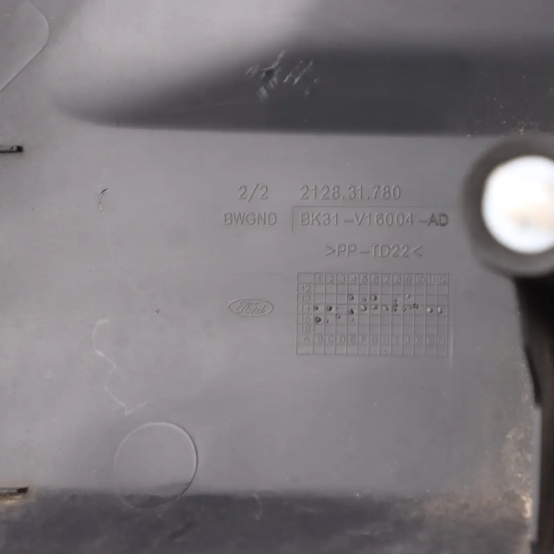 Ford Transit Mk8 Kotflügel Abdeckung Zierleiste Vorne Rechts BK31-V16004-AD - SKU BK31V16004AD - Teilenummer BK31V16004AD