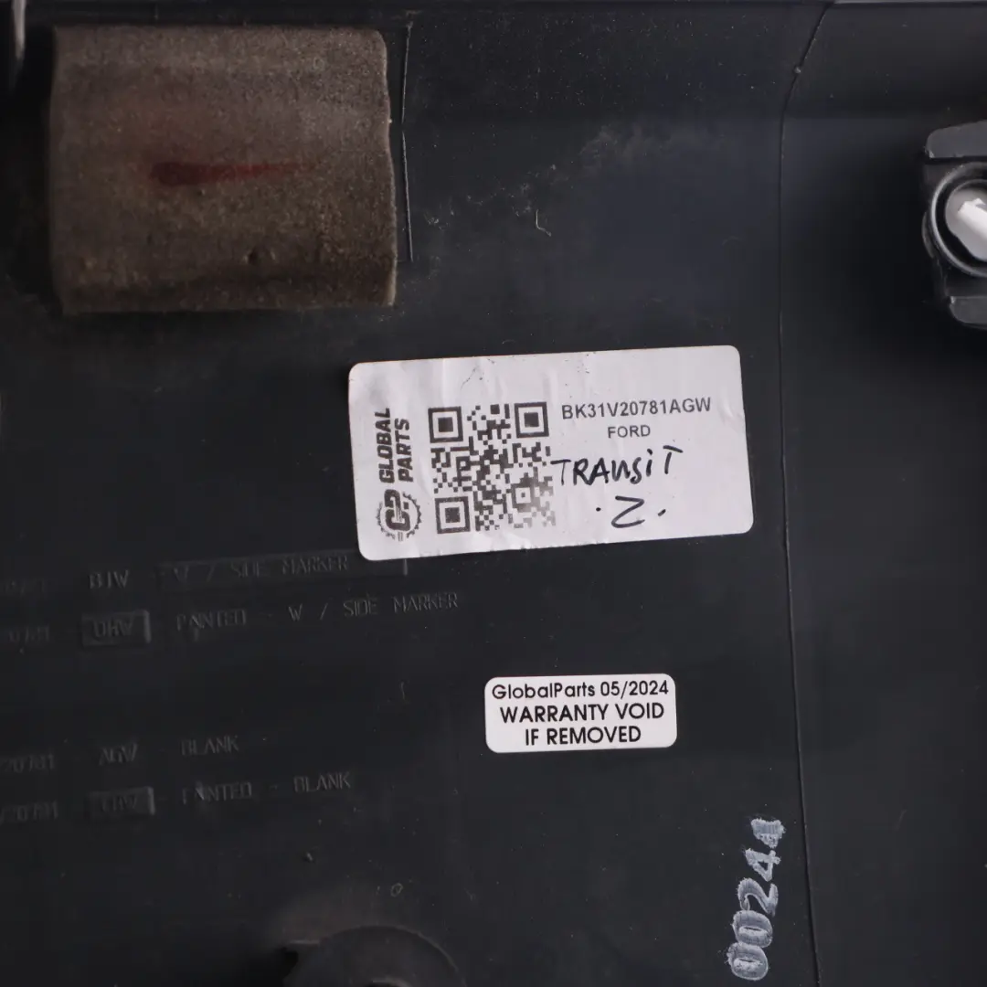 MK8 Trim Strip Door Front Left N/S Moulding Panel to Ford Transit with Part number BK31V20781AGW Ford Transit MK8 Trim Strip Door Front Left N/S Moulding Panel - SKU BK31V20781AGW - Part number BK31V20781AGW