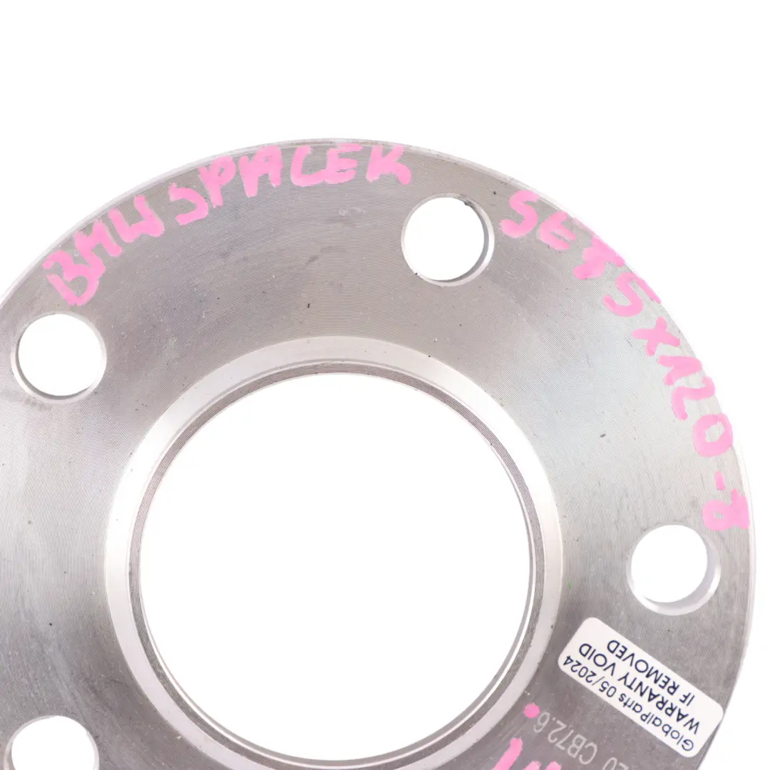 Alloy Wheel Spacers Hubcentric Shims BMW 5x120 72.56mm 12mm to with Part number BMW Spacer Set 5x120-8 Alloy Wheel Spacers Hubcentric Shims BMW 5x120 72.56mm 12mm - SKU BMW-SPACER-SET-5X120-8 - Part number BMW Spacer Set 5x120-8