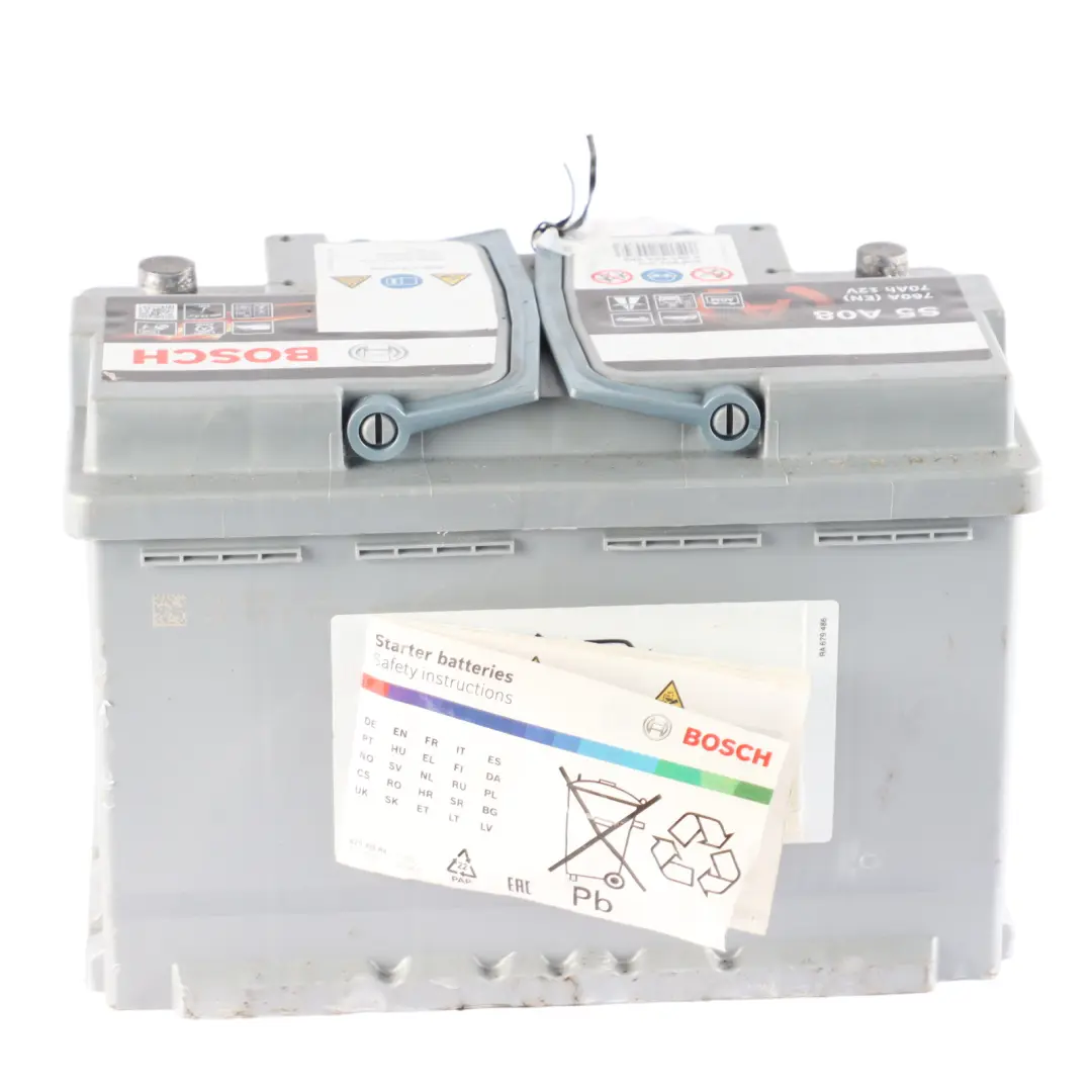 Bosch S5 A08 Accumulator Battery 70Ah 760A 12V to with Part number Bosch S5 A08 70Ah Accumulator Bosch S5 A08 Accumulator Battery 70Ah 760A 12V - SKU BOSCH-AGM-70AH - Part number Bosch S5 A08 70Ah Accumulator