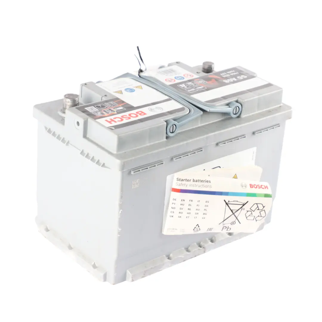  Bosch S5 A08 Accumulator Battery 70Ah 760A 12V - SKU BOSCH-AGM-70AH - Part number Bosch S5 A08 70Ah Accumulator
