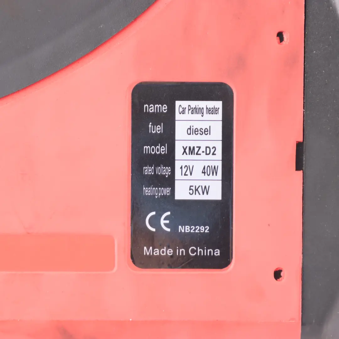 XMZ-D2 Diesel Auxiliary Heater 12V 40W Heating Power 5KW to with Part number CAR PARKING HEATER XMZ-D2 Diesel Auxiliary Heater 12V 40W Heating Power 5KW - SKU CAR PARKING HEATER - Part number CAR PARKING HEATER