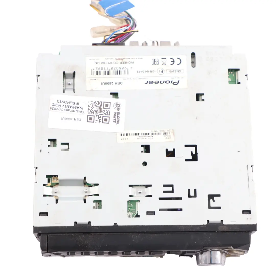 Genuine Pioneer USB AUX Autoradio Audio Player 1 DIN  - SKU DEH-2600UI - Part number DEH-2600UI