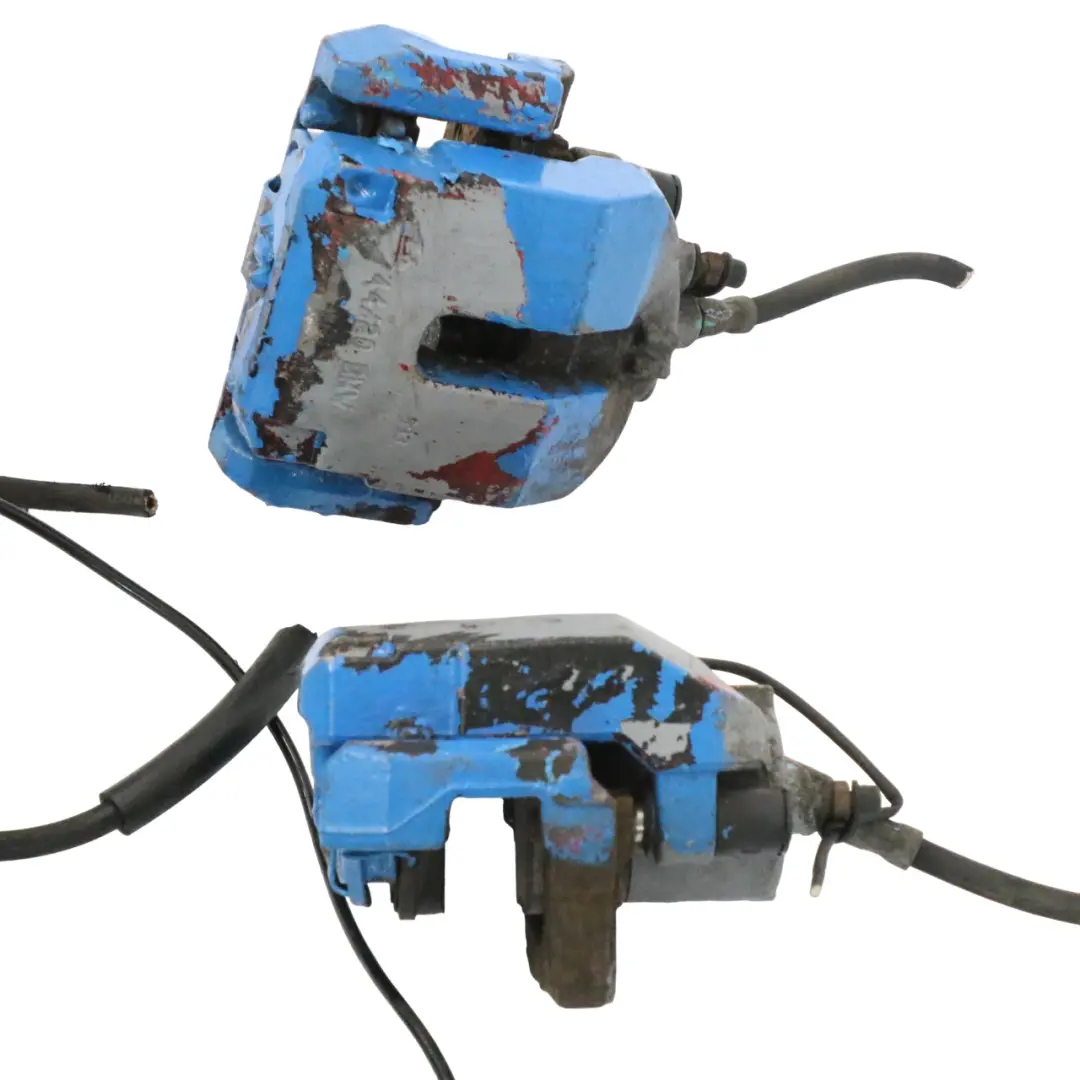 BMW X5 E70 X6 E71 Brake Caliper Set Front Rear ATE Blue 44/20 - SKU E70 BREMBO SET - Part number 6776784