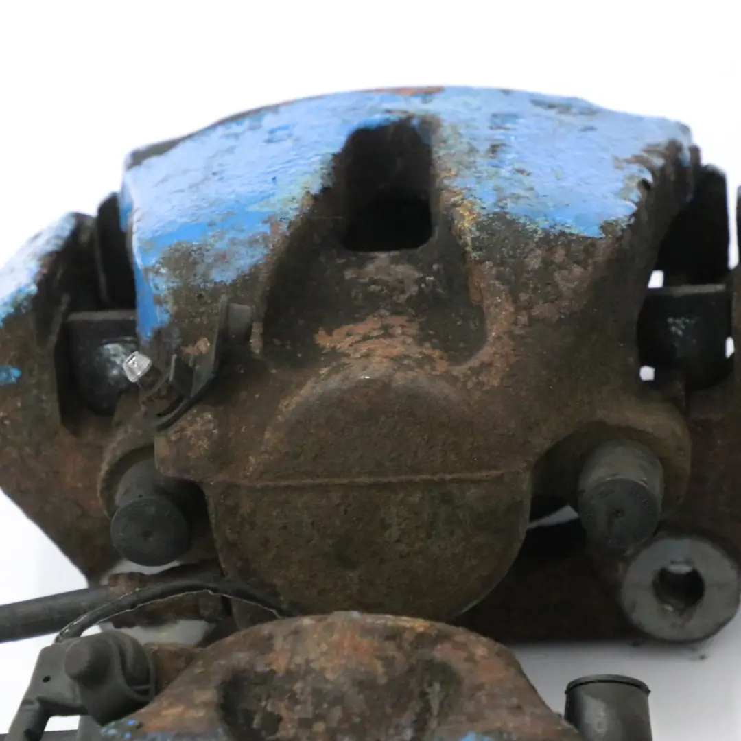 BMW X5 E70 X6 E71 Brake Caliper Set Front Rear ATE Blue 44/20 - SKU E70 BREMBO SET - Part number 6776784