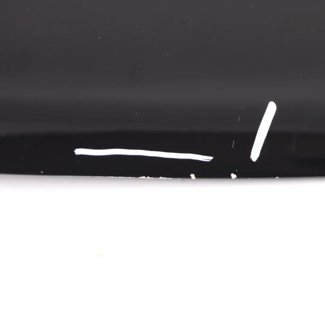 BMW E92 Boot Lid Tailgate M Sport Look Centre Spoiler Trim Panel Black - SKU E92 Lower Spoiler-1 - Part number E92 Lower Spoiler