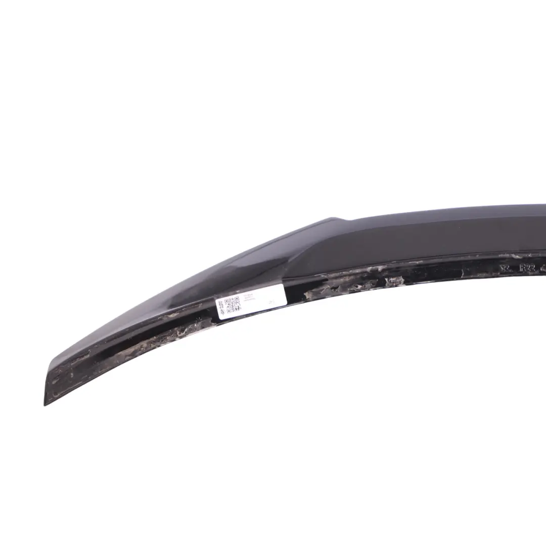 BMW F22 Rear Tailgate Boot Trunk Lid Spoiler Panel Lip Trim Black - SKU F22 Black Spoiler-2 - Part number F22 Black Spoiler-2