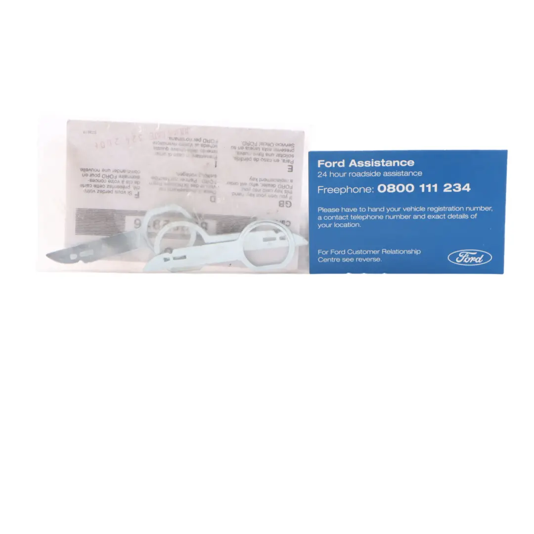 Ford Focus Owner's Handbook Service Portfolio Booklet Instructions Case Wallet - SKU FordHandbook - Part number FordHandbook