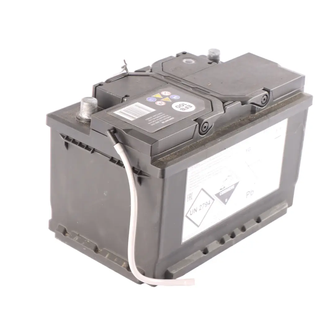  Halfords 12V Accumulator Battery 65Ah 650A EFB100 - SKU Halfords 65Ah Accumulator - Part number Halfords 65Ah Accumulator