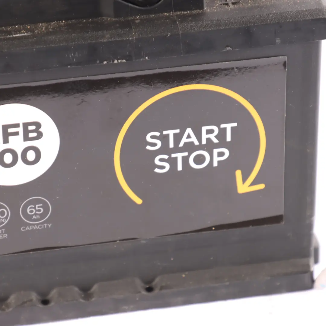  Halfords 12V Accumulator Battery 65Ah 650A EFB100 - SKU Halfords 65Ah Accumulator - Part number Halfords 65Ah Accumulator