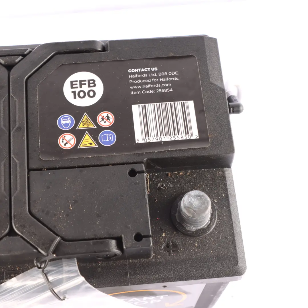 Halfords 12V Accumulator Battery 65Ah 650A EFB100 to with Part number Halfords 65Ah Accumulator Halfords 12V Accumulator Battery 65Ah 650A EFB100 - SKU Halfords 65Ah Accumulator - Part number Halfords 65Ah Accumulator