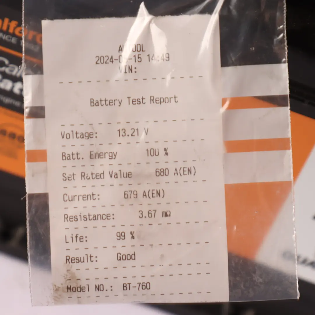  Halfords 12V Calcium Accumulator Battery 76Ah 680A HCB096 - SKU Halfords 76Ah Accumulator - Part number Halfords 56Ah Accumulator