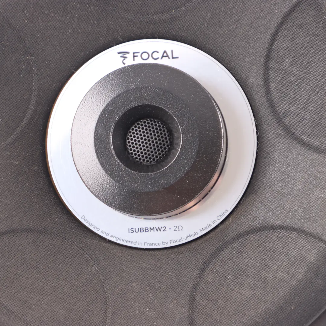  Focal Audio Speaker Subwoofer Car Radio Stereo Speakers Set of 2 - SKU ISUB BMW2-1 - Part number ISUB BMW2