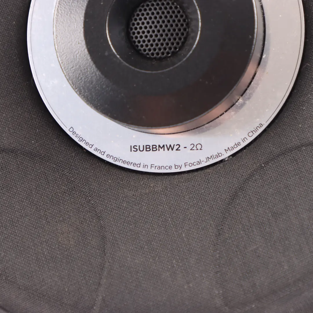  Focal Audio Speaker Subwoofer Car Radio Stereo Speakers Set of 2 - SKU ISUB BMW2-1 - Part number ISUB BMW2