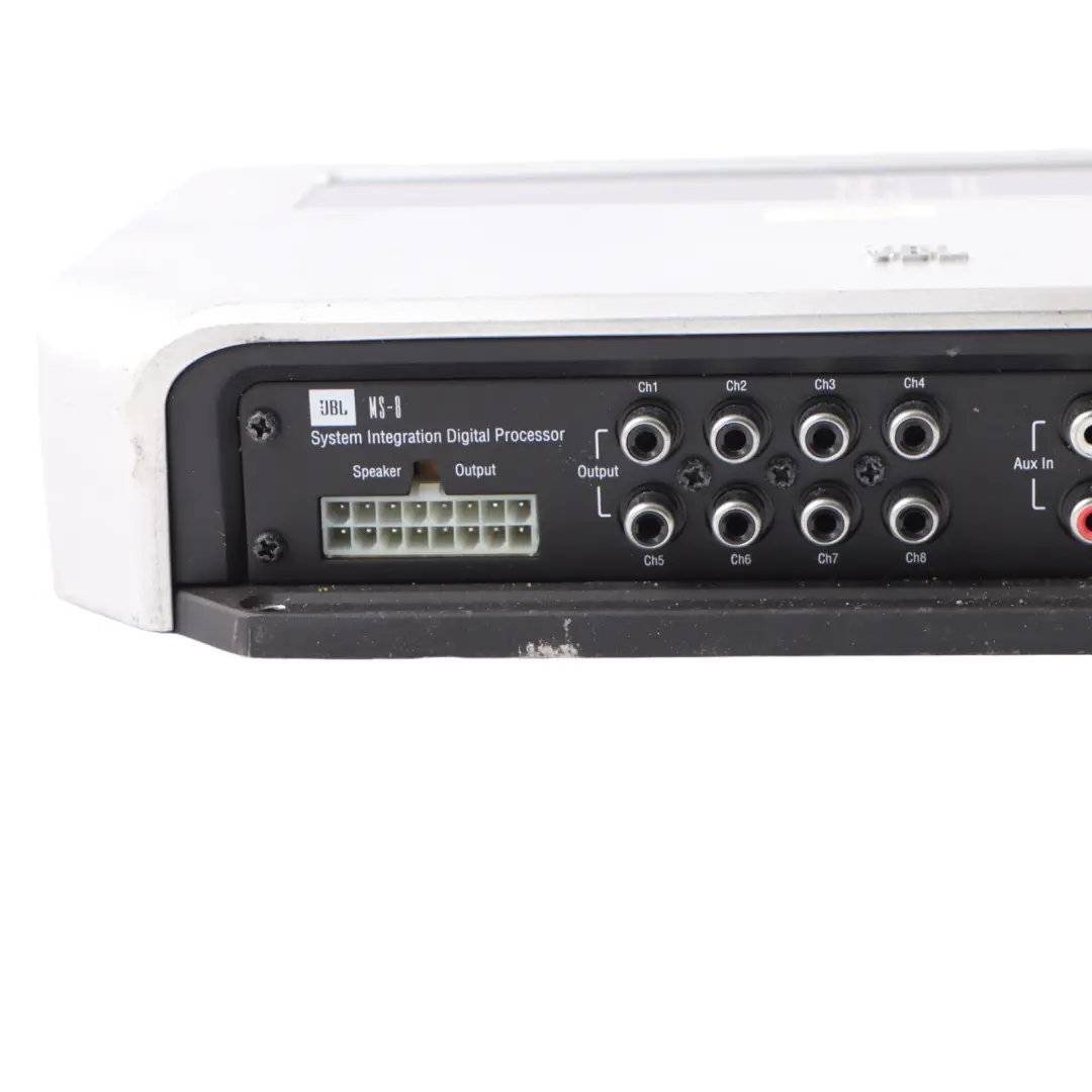 Tune Digital Processor Amplifier Sound Audio Booster to Auto with Part number JBL MS-8 Auto Tune Digital Processor Amplifier Sound Audio Booster - SKU JBL MS-8 - Part number JBL MS-8
