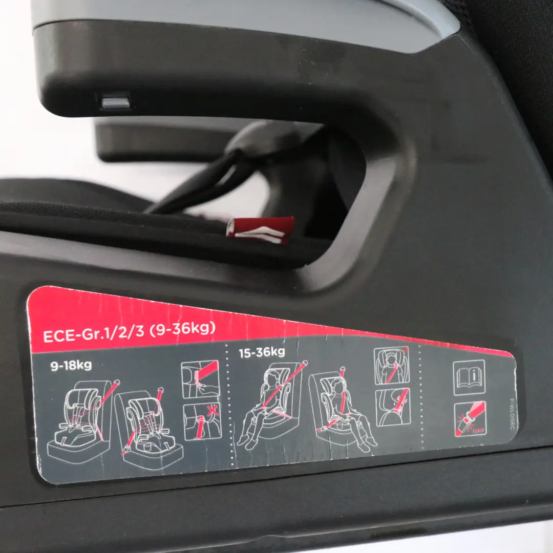  Original Isofix Auto Sicherheitssitz Gruppe 1/2/3 9-36 kg Sitz - SKU Joie Elevate - Teilenummer Joie Elevate