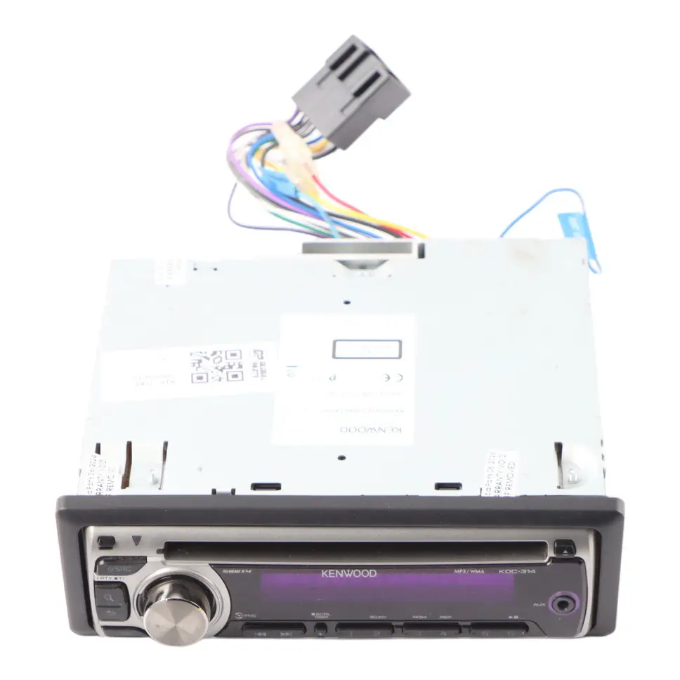  Kenwood Car Radio Stereo MP3 FM AUX Audio Player - SKU KDC-314A - Part number KDC-314A