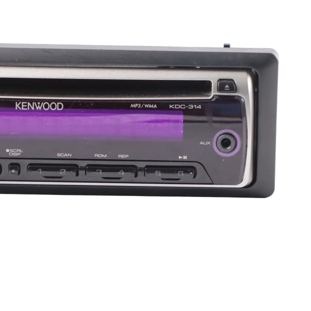 Kenwood Car Radio Stereo MP3 FM AUX Audio Player to with Part number KDC-314A Kenwood Car Radio Stereo MP3 FM AUX Audio Player - SKU KDC-314A - Part number KDC-314A
