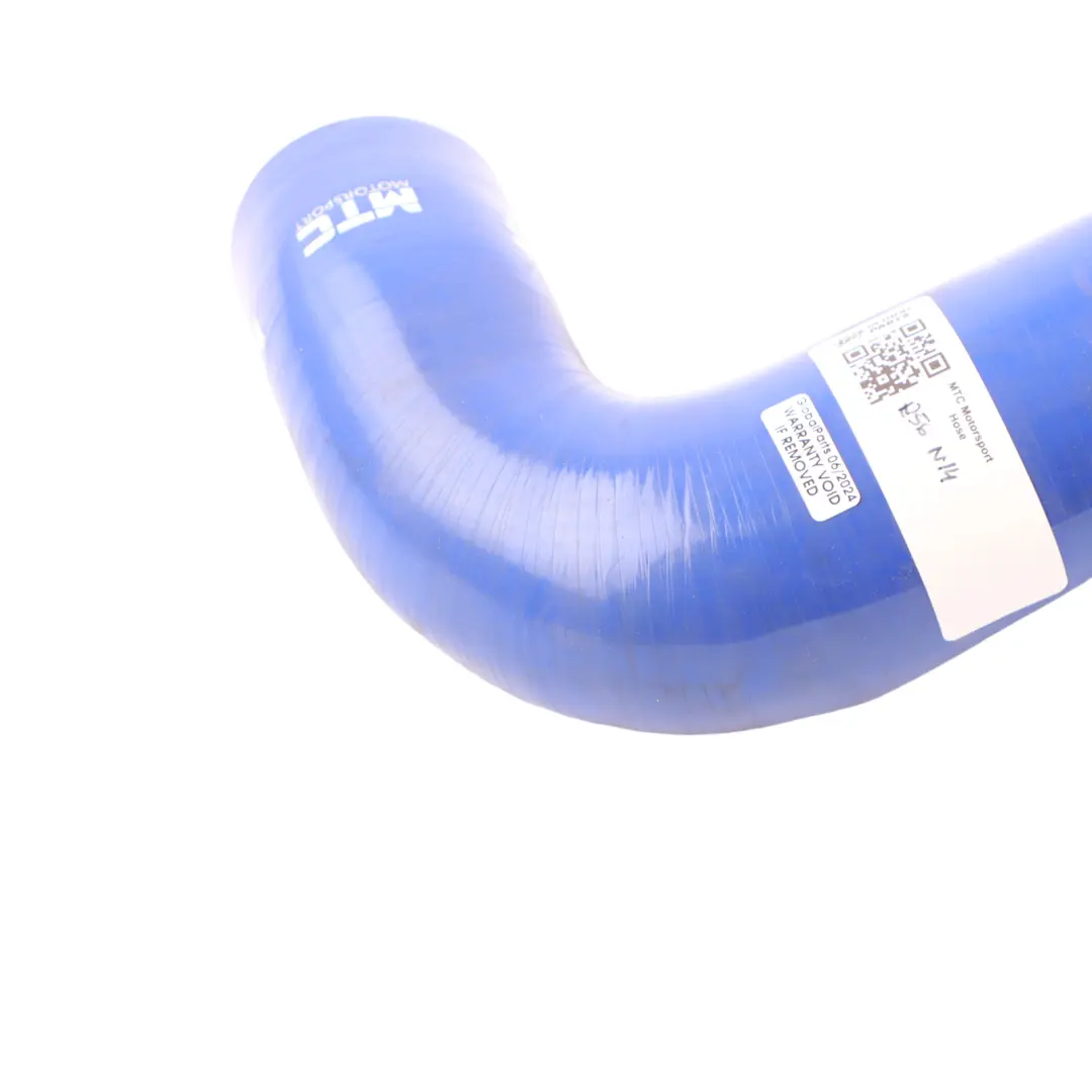 Mini Cooper S R56 N14 MTC Motorsport Blue Silicone Air Intake Throttle Body Hose - SKU MTC Motorsport Hose - Part number MTC Motorsport Hose