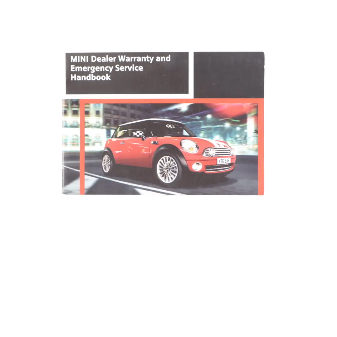 Mini R55 R56 Service Booklet Owner's Handbook Radio Instructions 0013998 - SKU P0013998-1 - Part number P0013998