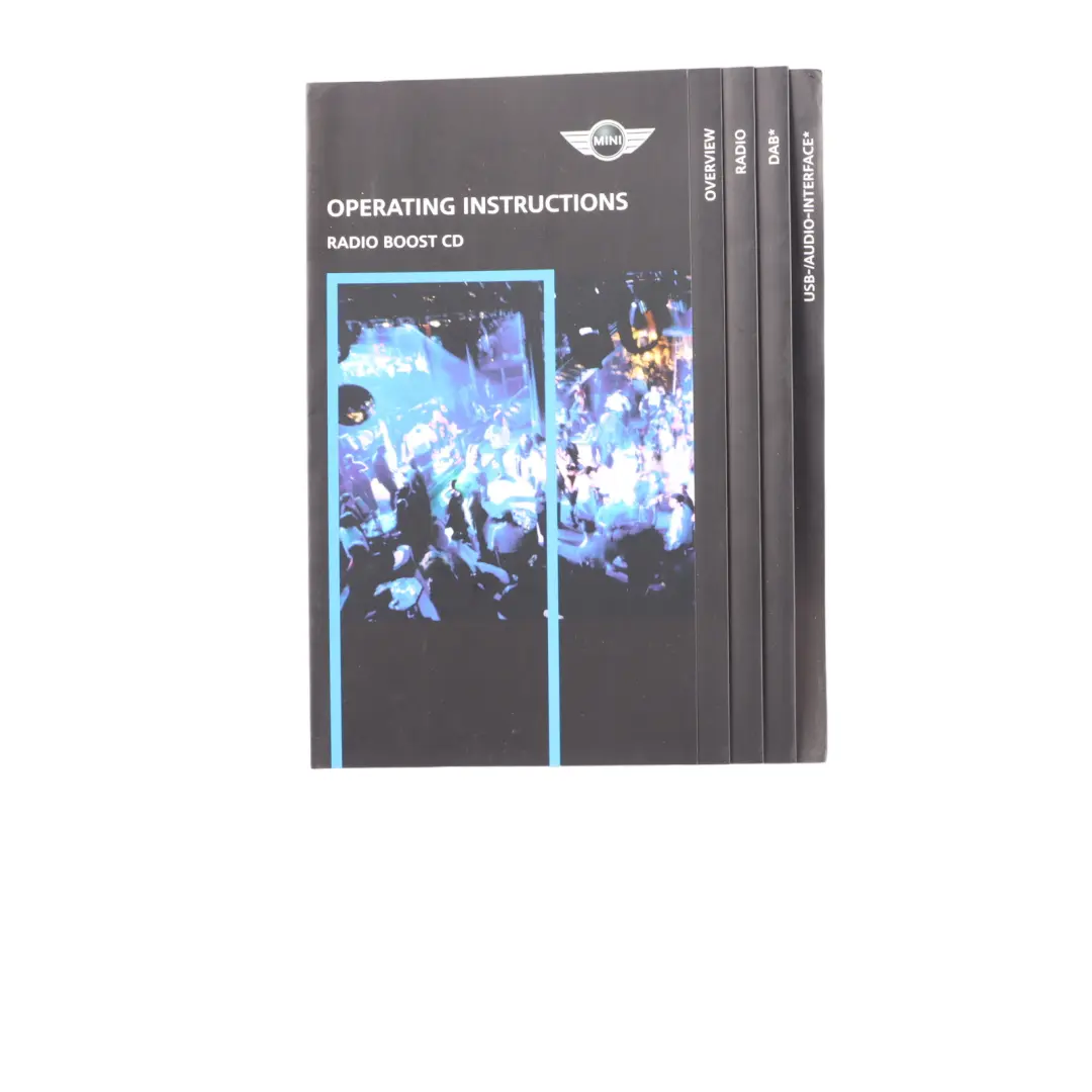 Mini R55 R56 Service Booklet Owner's Handbook Radio Instructions 0013998 - SKU P0013998-1 - Part number P0013998