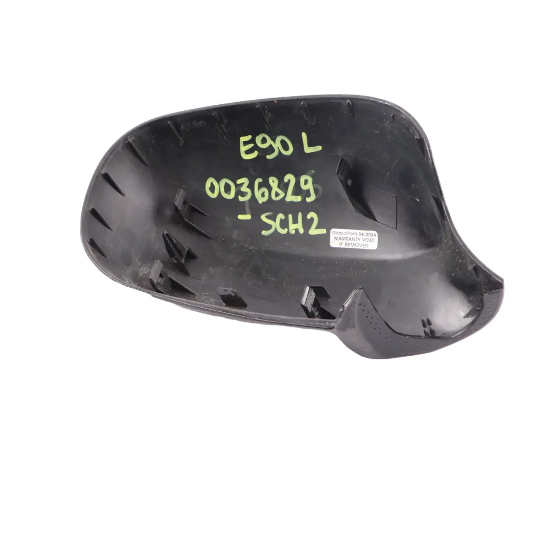  Wing Mirror Cover BMW E90 E91 LCI Left Cap N/S Casing Schwarz 2 Black - 668 - SKU P0036829-SCH2 - Part number P0036829