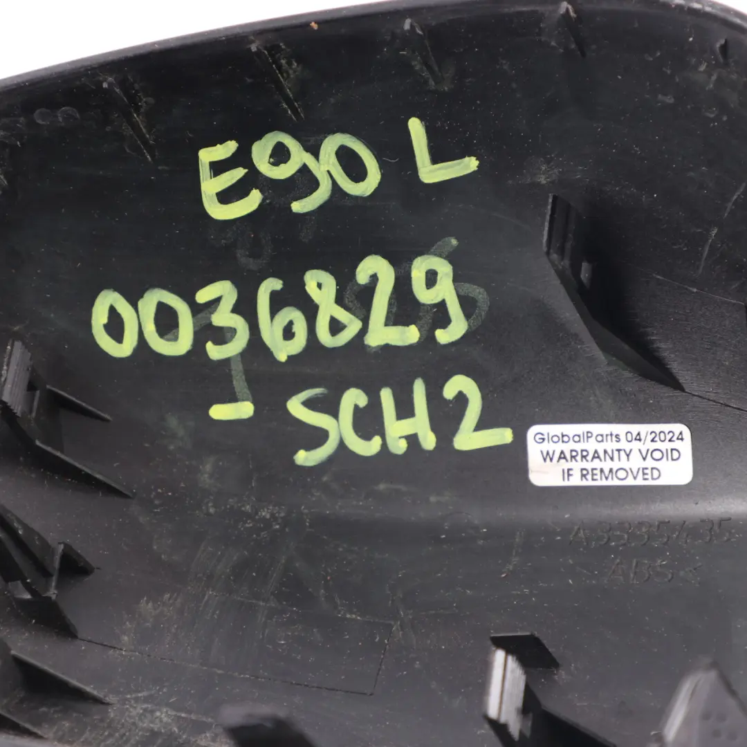 Wing Mirror Cover BMW E90 E91 LCI Left Cap N/S Casing Schwarz 2 Black - 668 to with Part number P0036829 Wing Mirror Cover BMW E90 E91 LCI Left Cap N/S Casing Schwarz 2 Black - 668 - SKU P0036829-SCH2 - Part number P0036829