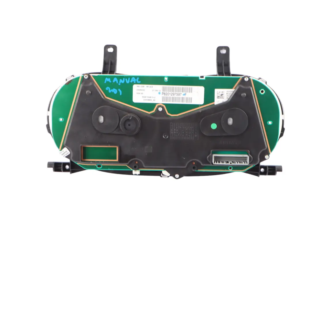 Instrument Cluster Vauxhall Vivaro A Traffic 2 Diesel Manual Speedo to with Part number P8201297597 Instrument Cluster Vauxhall Vivaro A Traffic 2 Diesel Manual Speedo - SKU rhd-P8201297597 - Part number P8201297597