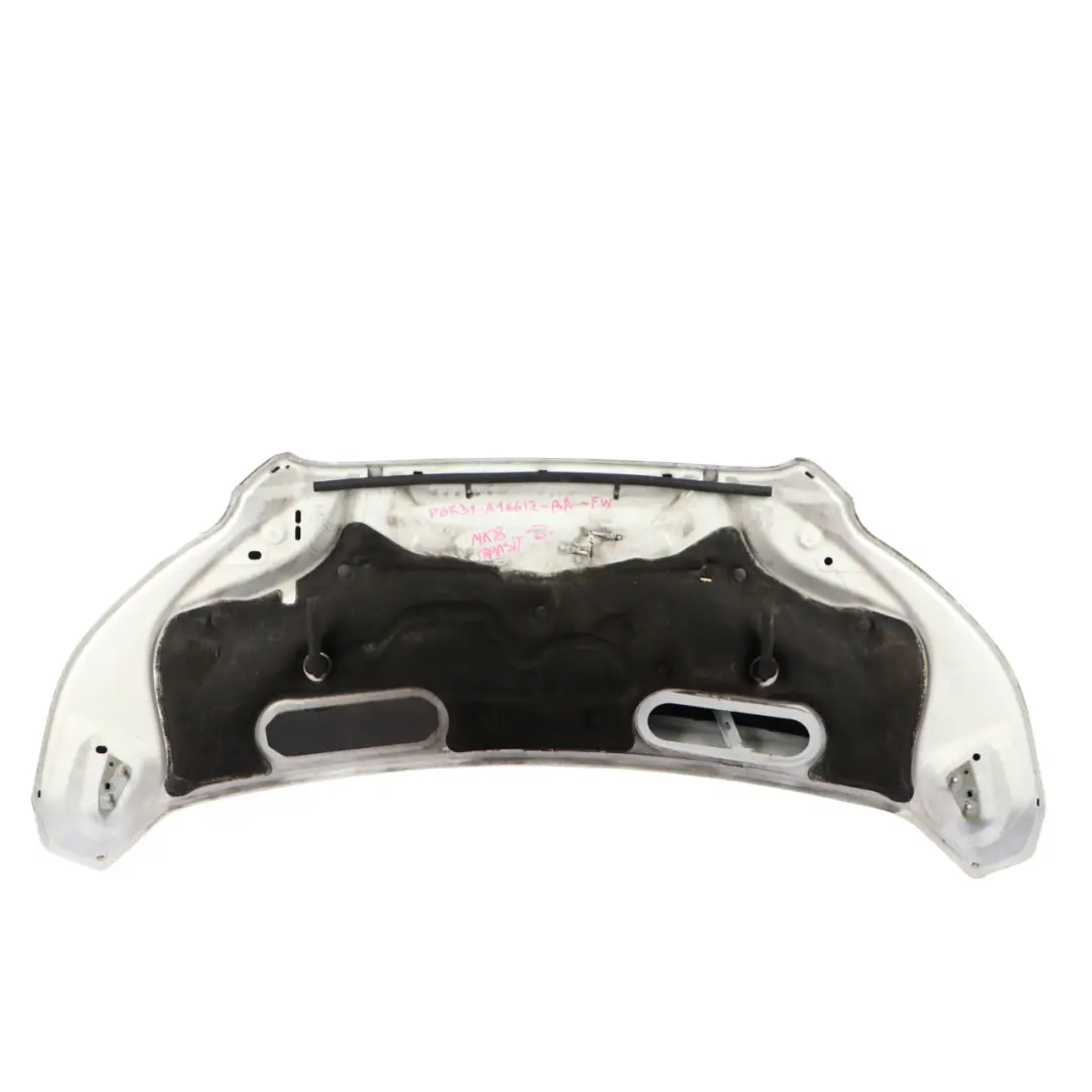 Mk8 Front Hood Bonnet Trim Covering Panel Frozen White - Z2 to Ford Transit with Part number PBK31-A16612-BA-FW Ford Transit Mk8 Front Hood Bonnet Trim Covering Panel Frozen White - Z2 - SKU PBK31-A16612-BA-FW - Part number PBK31-A16612-BA-FW