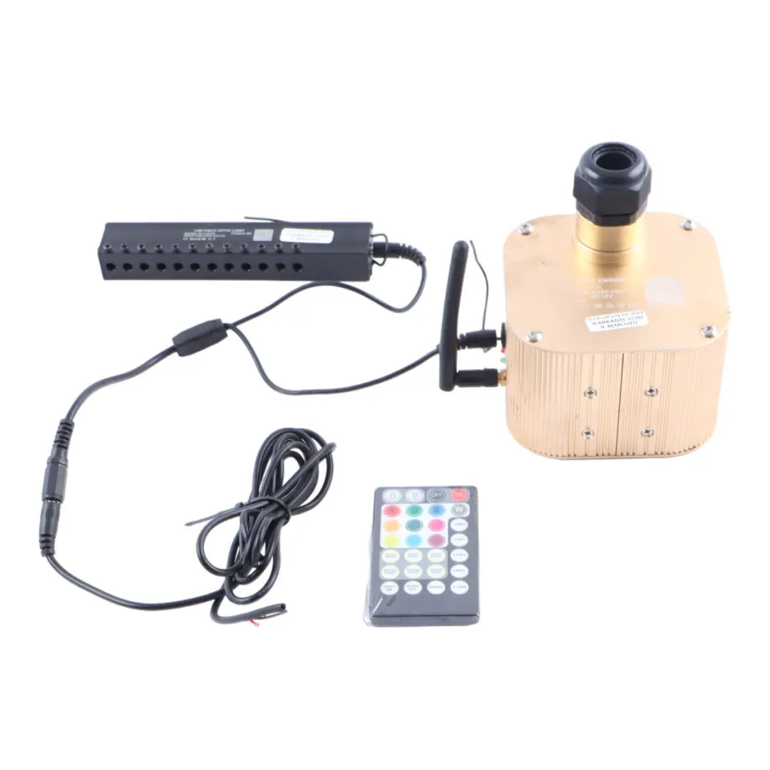 Led Light Engine Twinkle RGBW Light Source Optic Star Ceiling Set QJ-L016 16W to with Part number QJ-L016-SET Led Light Engine Twinkle RGBW Light Source Optic Star Ceiling Set QJ-L016 16W - SKU QJ-L016-SET - Part number QJ-L016-SET